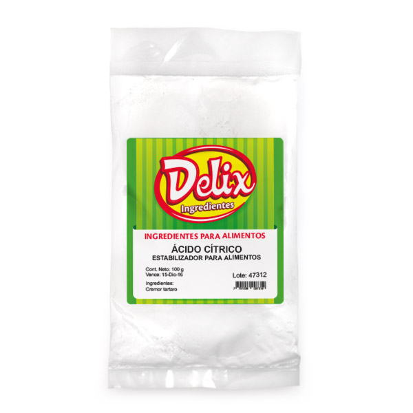 acido citrico marca Delix